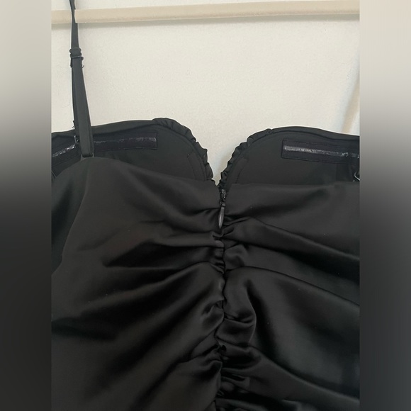 Dynamite Mini Satin Bustier Dress- Size S - Picture 10 of 14